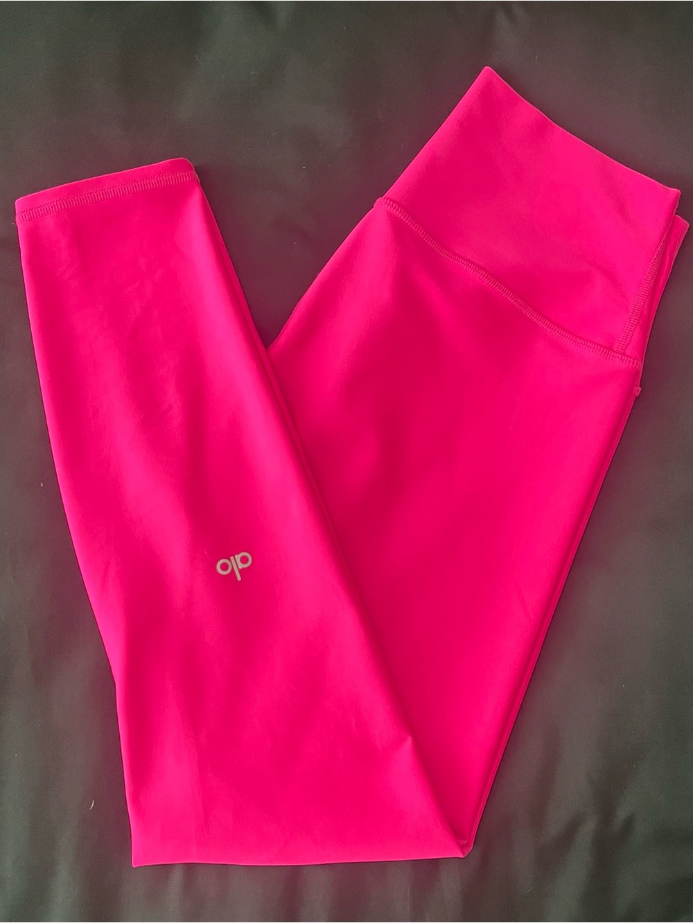 ALO Yoga Air Lift HR Leggings in Hot Pink Neon Size L